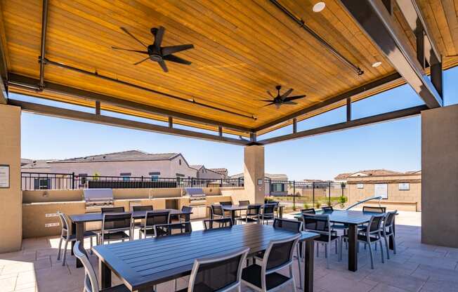 Outdoor Lounge + Grill Area at Avilla Palomino, Glendale, AZ 85302