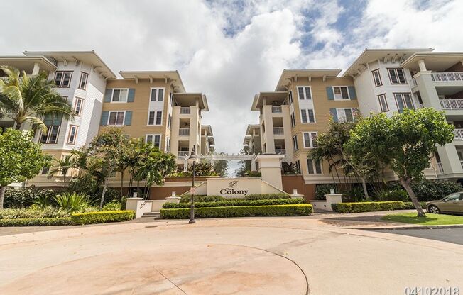 Fully Furnished 2 bedroom 2 bath at the Colony at the Peninsula!! $4500/month