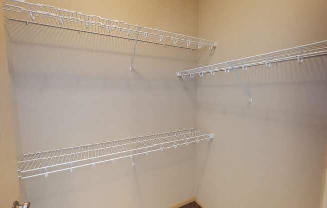 closet, shelves at Stonebridge Villas Apartments, Minot, 58703