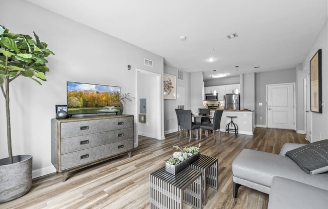 Modern Living Room at Harbor Pointe, Bayonne, NJ, 07002
