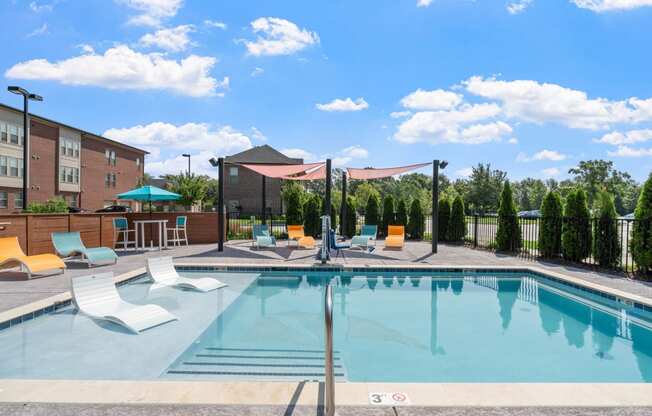 Outdoor Pool with Sundeck