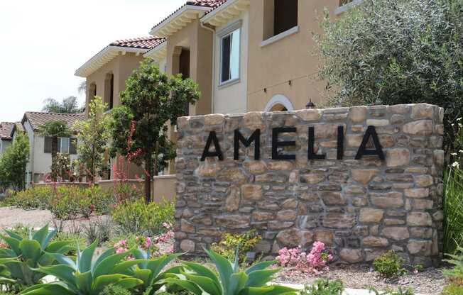 Amelia signage