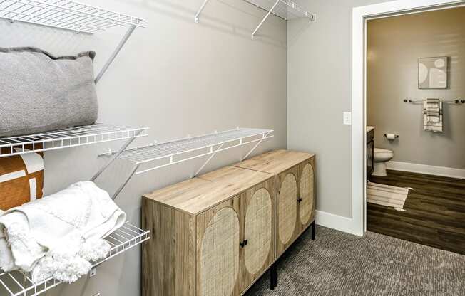 Studio, one, two and three bedroom apartment homes at The Westline at Flanagan Lake in Omaha, NE