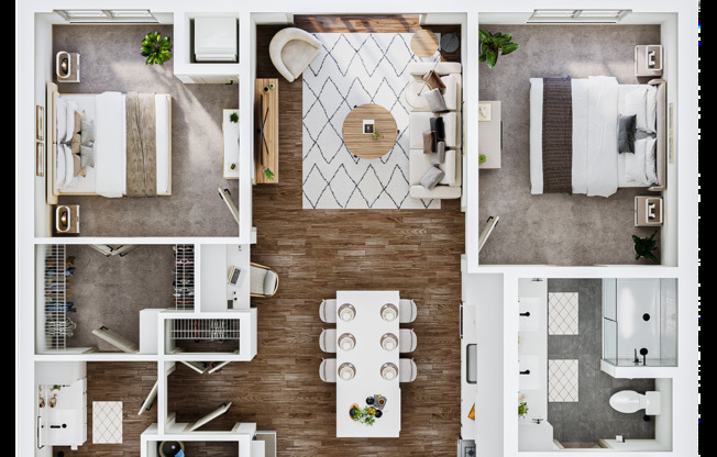 2 beds, 2 baths, 1,214 sqft, $2,785, Unit 136