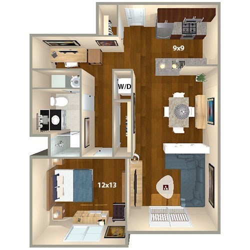 1 bed, 1 bath, 925 sqft, $2,930, Unit 309