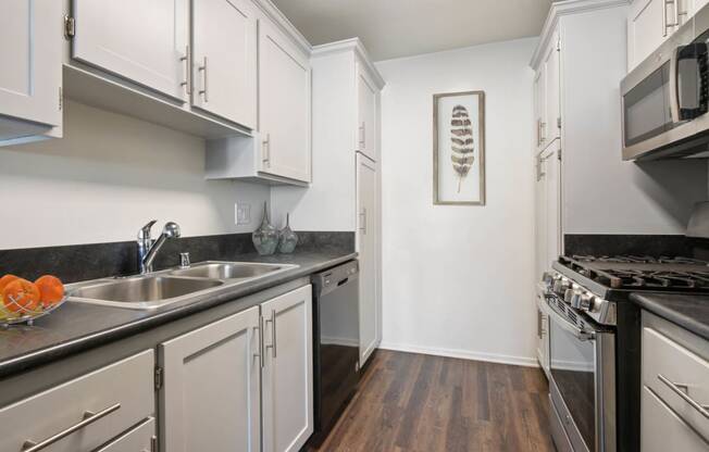 Kitchen gallery at Rose Apartments, Los Angeles, 90034