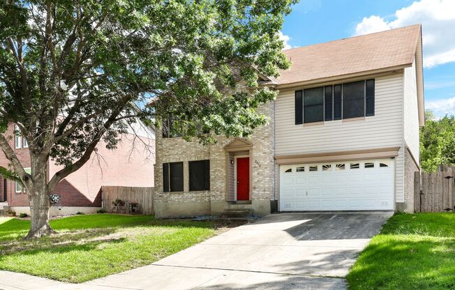 Recently Renovated Two-Story Backing to Greenbelt