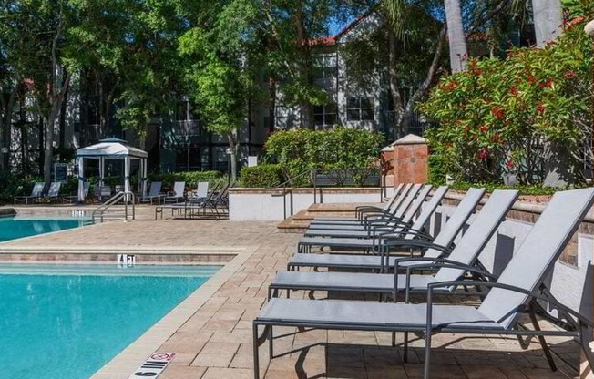 Relaxing Pool Area With Sundeck at Promenade at Carillon, St. Petersburg, FL