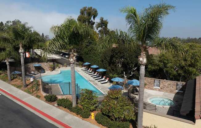 View of the pool at the resort at Ascend2300, Carlsbad