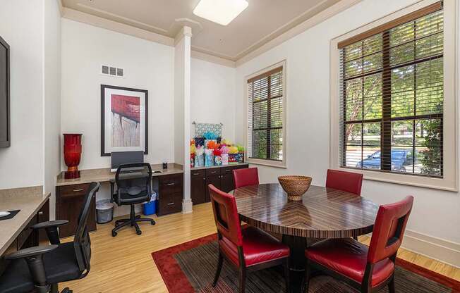 Business center with internet, fax machine and copier - DeLayne at Twin Creeks