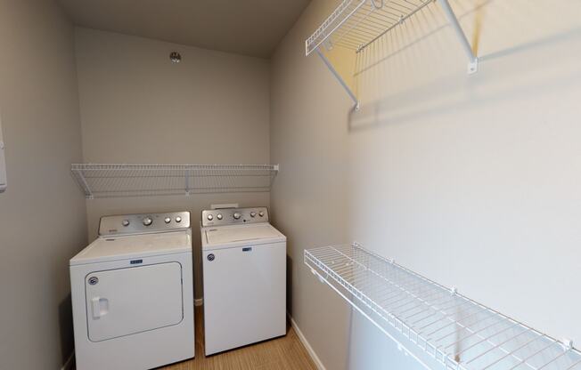 Washer Dryer at First Street Lofts in Downtown Bismarck, North Dakota