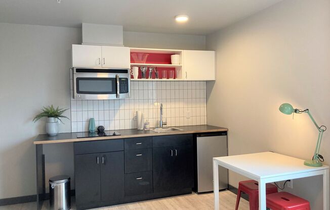 Studio, 1 bath, 258 sqft, $1,095, Unit 403