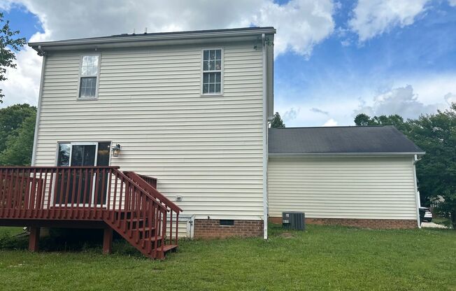 3 Bedroom | 2.5 Bathroom Raleigh Home with Large Yard!
