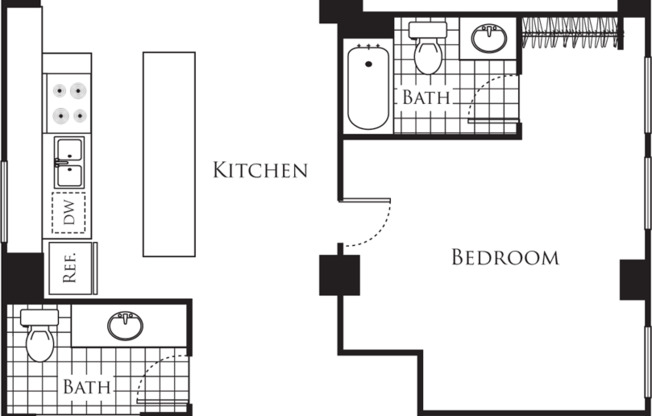 2 beds, 2 baths, 1,600 sqft, $3,281, Unit 201