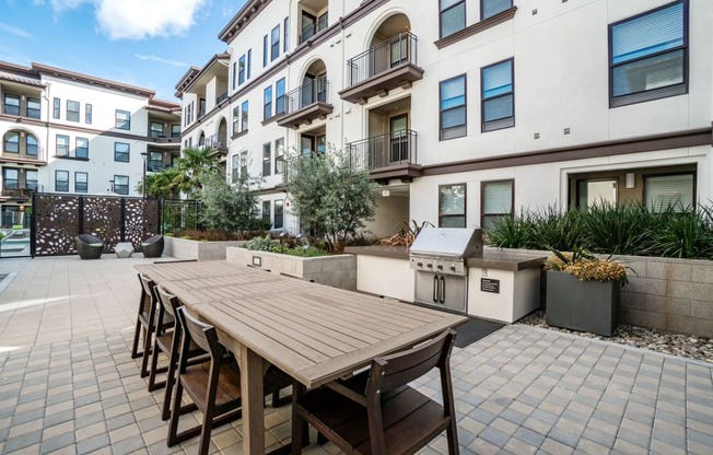 Central Courtyard with BBQs