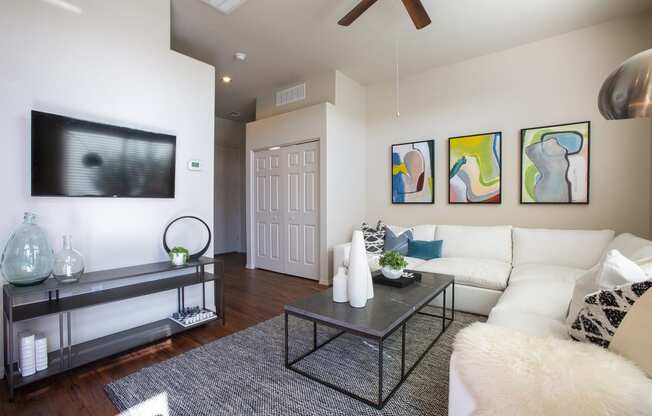 Living Room at Casitas at San Marcos in Chandler AZ 1Nov 2020