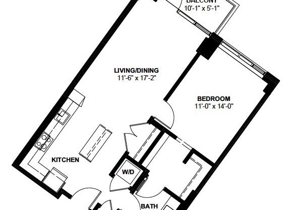 1 bed, 1 bath, 785 sqft, $5,010, Unit 1009