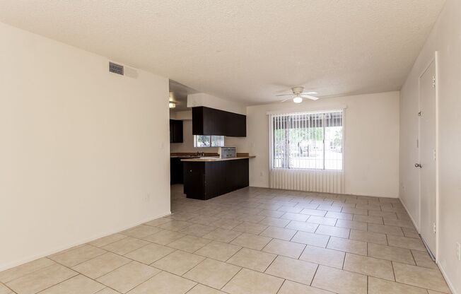 Single Level 3 Bedroom + 2 Bathroom + 1 Car Carport on Corner Lot in Tempe