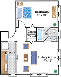 1 bed, 1 bath, 680 sqft, $1,999