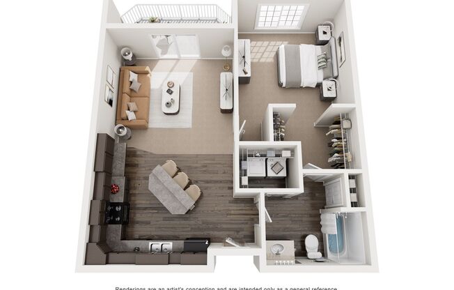 1 bed, 1 bath, 772 sqft, $990, Unit 5357-216