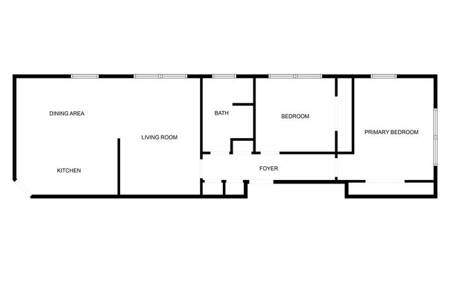 2 beds, 1 bath, 1,054 sqft, $1,950, Unit 2039 #2