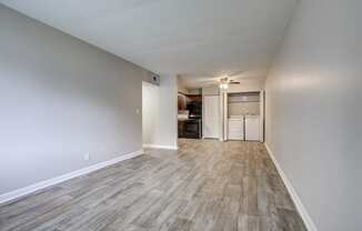 the living room of our studio apartment at riviera palms