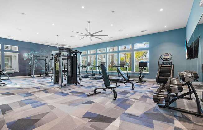 Modern Fitness Center at Mason Stuart, Stuart, Florida