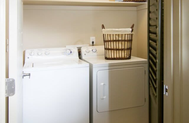 Washer And Dryer In Unit at San Marino Apartments, Utah