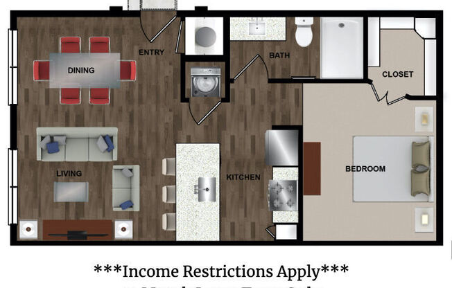 1 bed, 1 bath, 683 sqft, $1,400