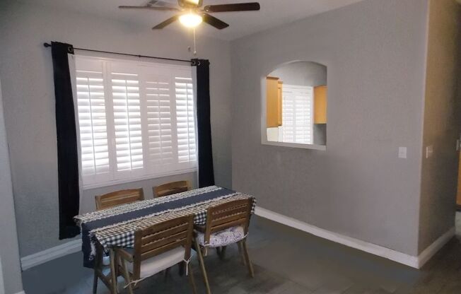 Fully furnished home for rent LAs Vegas Nevada.