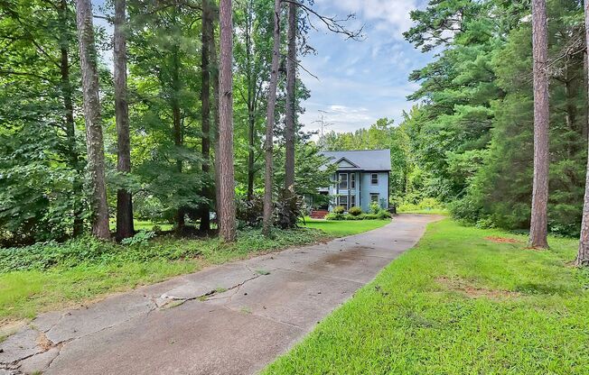 Nestled in a quiet, established Matthews neighborhood, this beautifully updated home sits on a spacious lot, offering both comfort & style.