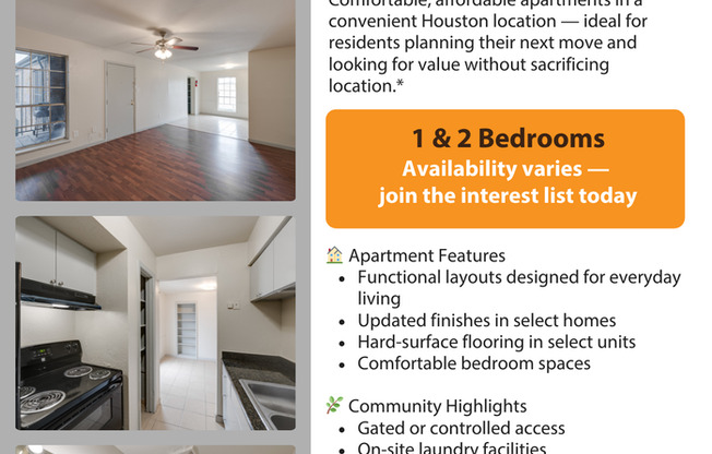 1 bed, 1 bath, 711 sqft, $749