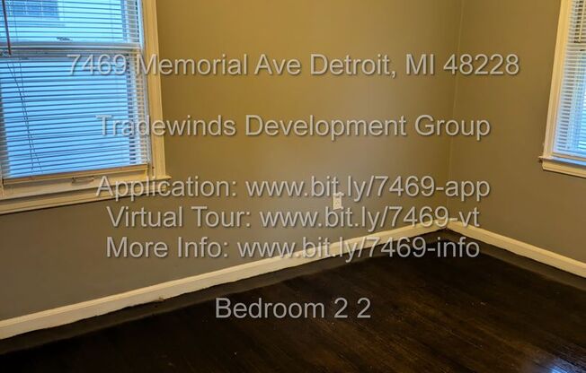 7469 Memorial 3bed/1bath with beautiful hardwood floors located in Herman Gardens