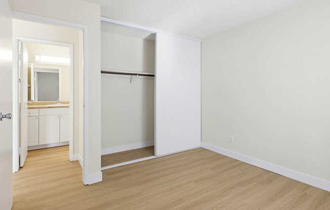 Bedroom with Hard Surface Flooring