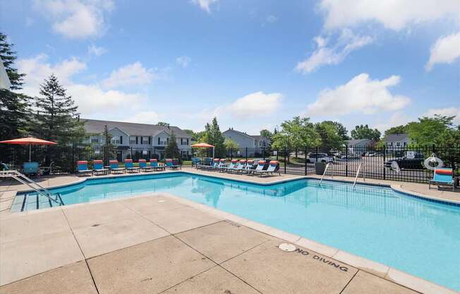 Outdoor Pool with Sundeck