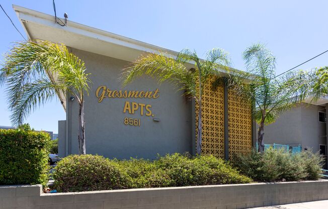 Move in specials! Grossmont Apartments located in the heart of La Mesa!