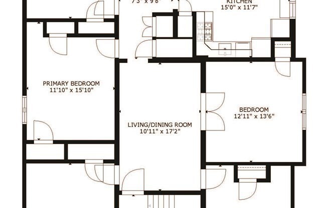 5 beds, 2 baths, 1,630 sqft, $4,200, Unit U2