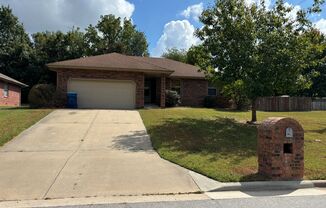 All brick, three bedroom, two bathroom, two car garage ranch home.