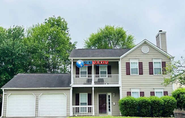 Nice 2-story house in CHATTAHOOCHEE cluster in Alpharetta