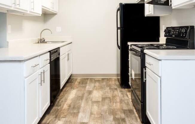 Novela Apartment Homes Kitchen Counters and Cabinets