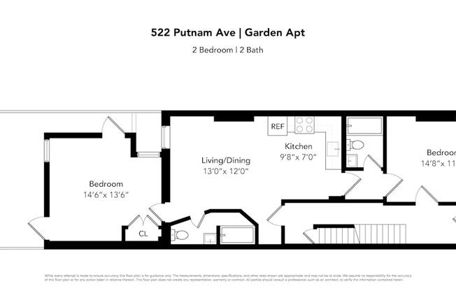 2 beds, 2 baths, 1,043 sqft, $3,850, Unit 1