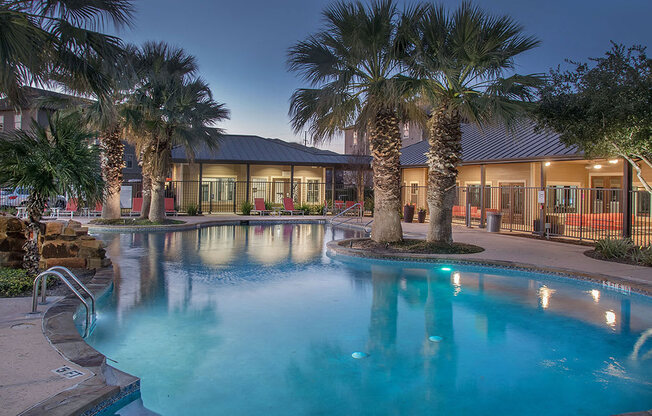 Pool at The Palmera on 3009, Schertz