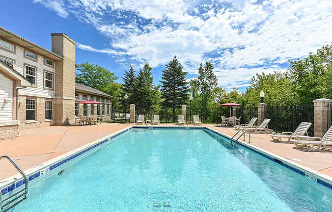 pool at Reserve at Eagle Ridge Apartments