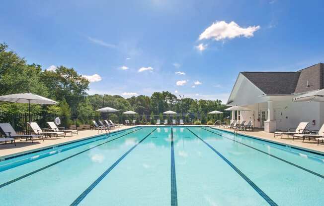 the swimming pool at the resort at governors residence