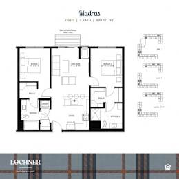 2 beds, 2 baths, 998 sqft, $2,110