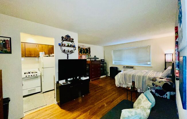 Studio, 1 bath, 390 sqft, $1,375, Unit 521-407