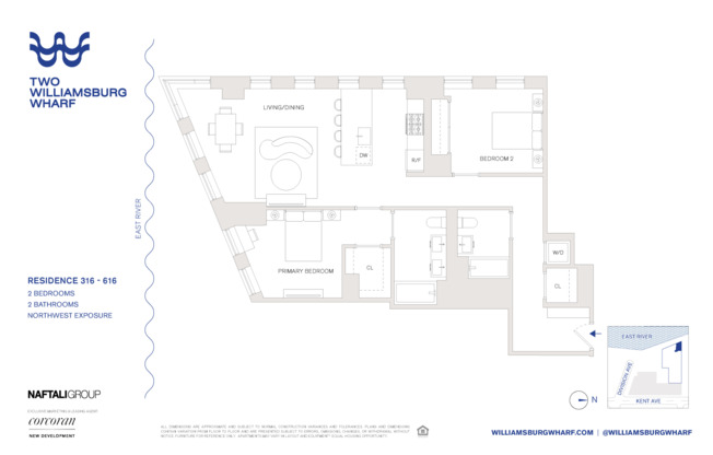 2 beds, 2 baths, $8,850, Unit 416