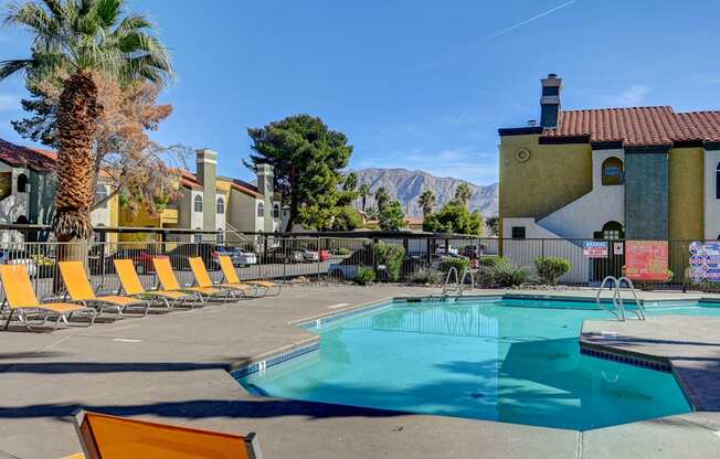 Swimming Pool at Desert Vistas Apartments, Las Vegas, Nevada, 89142