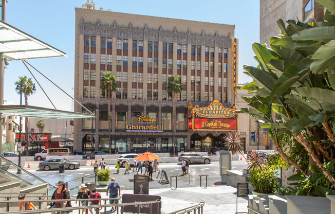 Visit iconic cinema landmarks including the El Capitan Theatre.