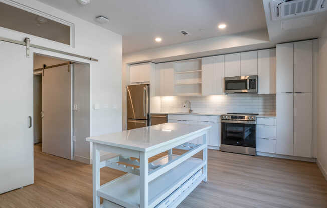 Living Room with Hard Surface Flooring